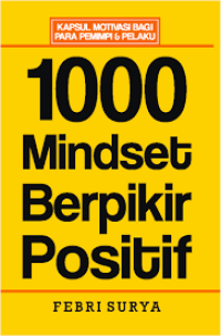 Image of 1000 MINDSET BERPIKIR POSITIF