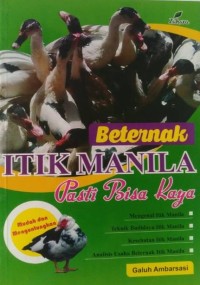Image of BETERNAK ITIK MANILA, PASTI BISA KAYA