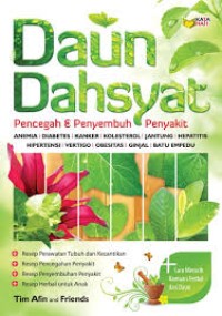 Image of Daun Dahsyat: Pencegah & Penyembuh Penyakit