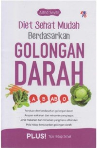 Image of Diet Sehat Mudah berdasarkan Golongan Darah A, B, AB, O