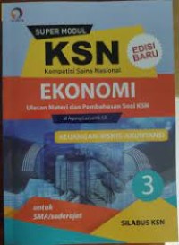 Image of KSN Ekonomi Ulasan Materi Dan Pembahasan Soal KSN keuangan-bisnis-akuntansi Edisi 3