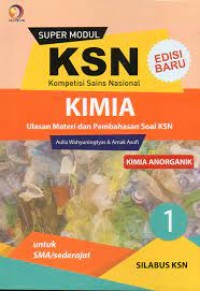 Image of Super Modul KSN SMA Kimia (Jilid Lengkap)