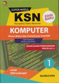 Image of Super Modul KSN SMA Komputer (Jilid Lengkap)