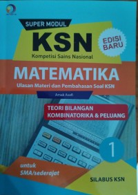 Image of Super Modul KSN SMA Matematika (Jilid Lengkap)