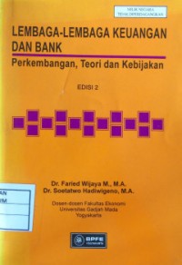 Image of Lembaga-Lembaga Keuangan dan Bank: Perkembangan, Teori, dan Kebijakan (Edisi 2)