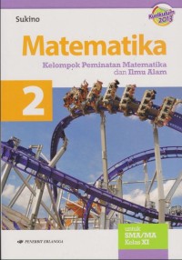 Image of Matematika Peminatan Jilid 2 untuk SMA/MA Kelas XI