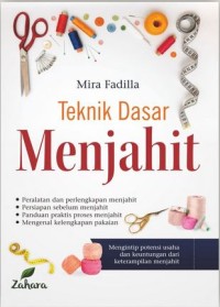 Image of Teknik Dasar Menjahit
