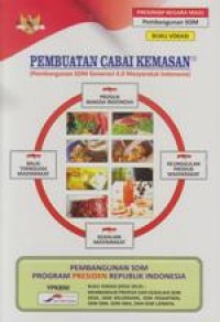 Image of BUKU VOKAASI PEMBUATAN CABAI KEMASAN