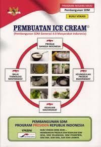 Image of BUKU VOKASI PEMBUATAN ICE CREAM