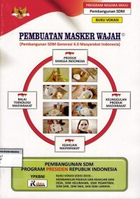 Image of BUKU VOKASI PEMBUATAN MASKER WAJAH