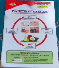 Image of BUKU VOKASI PEMBUATAN MINYAK KELAPA