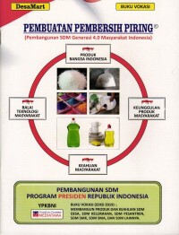 Image of BUKU VOKASI PEMBUATAN PEMBERSIH PIRING